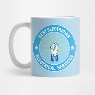 Best Electrician Electrical Services for funny Electricians Mug